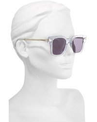 Karen Walker X Monutal Julius 49mm Square Sunglasses Black