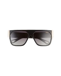 Quay Australia X Saweetie Go Off 146mm Flat Top Polarized Shield Sunglasses