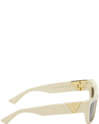 Bottega Veneta Yellow Cat Eye Sunglasses