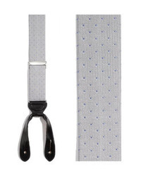 Trafalgar Concord Suspenders Grey Blue One Size
