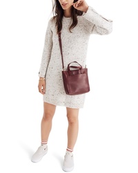 Madewell Donegal Button Sleeve Sweater Dress