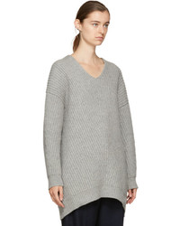 Acne Studios Grey Deka Sweater Dress
