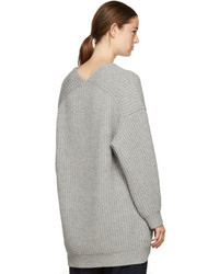 Acne Studios Grey Deka Sweater Dress