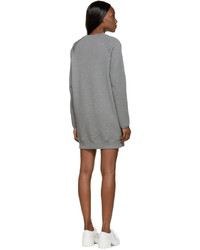 Acne Studios Grey Fiera Sweatshirt Dress