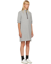Marc Jacobs Grey Zip Sweatshirt Dress