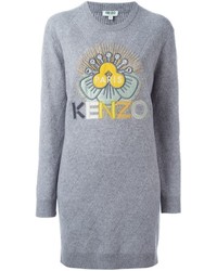 Kenzo Tanami Flower Sweater Dress