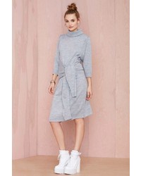 Nasty Gal Factory Knot Me Sweater Dress