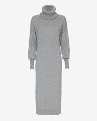 Apiece Apart Turtleneck Sweater Dress Grey