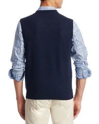 Saks Fifth Avenue Collection V Neck Cashmere Vest