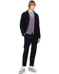 Homme Plissé Issey Miyake Purple Tailored Pleats 1 Vest
