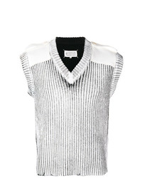 Maison Margiela Sleeveless Fitted Sweater