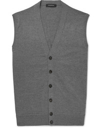 Ermenegildo Zegna Wool And Cashmere Blend Vest