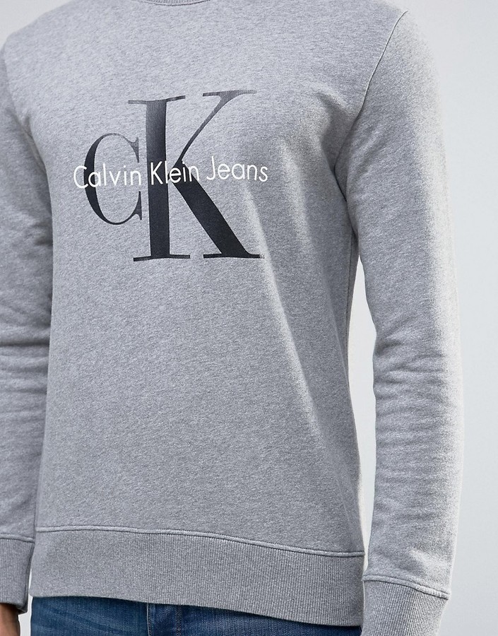 Calvin Klein Jeans 90s Sweatshirt, $59 | Asos | Lookastic