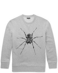 Lanvin Bead Embellished Cotton Jersey Sweatshirt