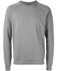 Armani Jeans Brand Embossed Sweatshirt