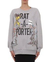 Moschino Capsule Rat A Porter Jersey Sweatshirt