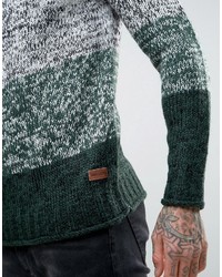 ONLY & SONS Color Block Knitted Sweater
