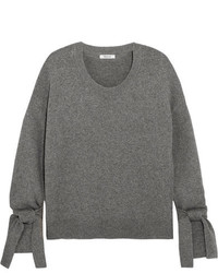 Madewell Cotton Blend Sweater Gray