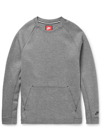 Cotton Blend Tech Fleece Sweatshirt