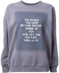 EACH X OTHER Studded Quote Sweatshirt