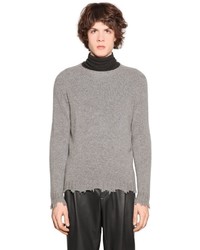 Etro Distressed Cashmere Knit Sweater
