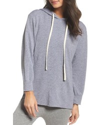 Monrow French Terry Hooded Sweater
