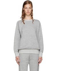 Hyke Grey French Terry Pullover