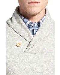Brooks Brothers Knit Fleece Shawl Collar Pullover