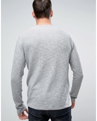 ONLY & SONS Knitted Sweater With Textured Roll Hem