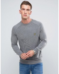 Lyle & Scott Links Sweater Gray