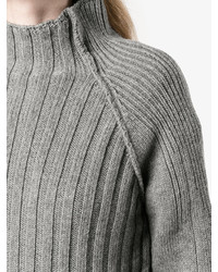 Lot 78 Lot78 High Neck Ribbed Sweater