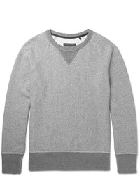 rag & bone Mlange Loopback Cotton Jersey Sweatshirt
