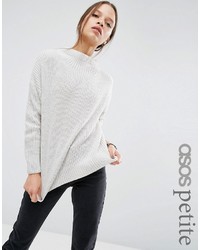 Asos Petite Petite Ultimate Chunky Sweater With High Neck