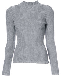 Milly Ribbed High Neck Jumper