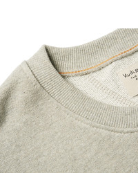 Nudie Jeans Sven Loopback Organic Cotton Jersey Sweatshirt