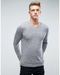 Asos Sweater With Notch Neck