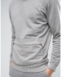 Celio Sweatshirt With Pouch Pocket