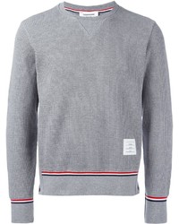 Thom Browne Ribbed Long Sleeve Sweater