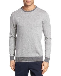Eleventy Tipped Pique Sweater