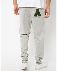 Asos Skinny Sweatpants With A Back Pocket Gray