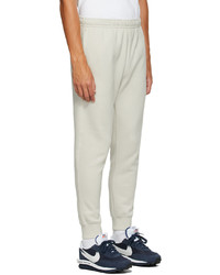 Nike Beige Fleece Sportswear Club Lounge Pants