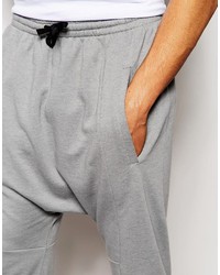 Asos Brand Drop Crotch Joggers