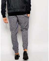 Asos Brand Skinny Fit Smart Joggers In Brushed Jersey