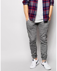 Asos Brand Skinny Joggers With Smart Pleat