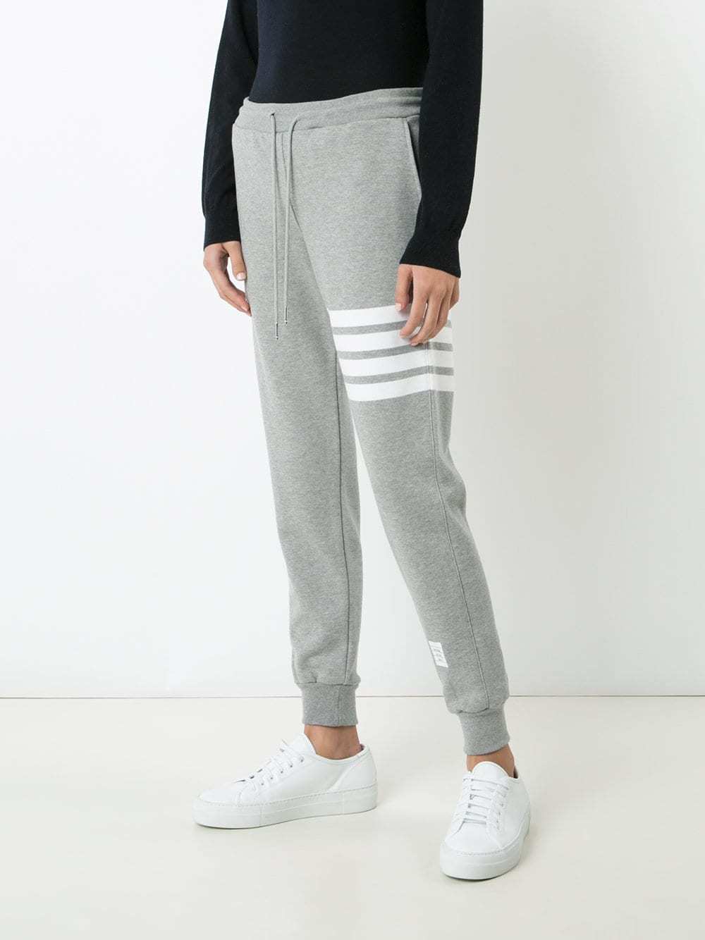 Thom Browne Classic Sweatpants In Classic Loop Back With Engineered 4 ...