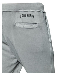 DSQUARED2 Cotton Sweatpants W Logo Detail