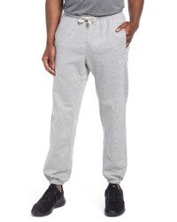 Nike Dri Fit Standard Issue Joggers In Dark Grey Heatherpale Ivory At Nordstrom