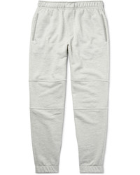 Theory Dryden Tapered Loopback Cotton Jersey Sweatpants