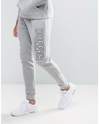 The DUFFER of ST. GEORGE Duffer Skinny Joggers In Gray