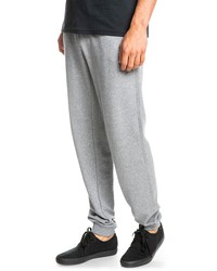 Quiksilver Essentials Organic Cotton Blend French Terry Sweatpants In Light Grey Heather At Nordstrom